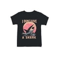 thumbnail image 1 of Bold Shark Attitude Graphic Youth's T-shirt, 1 of 3