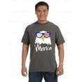 thumbnail image 1 of Bold Star Banner Celebration Festive Party Vibe Design Comfort Color T-Shirt, Unisex, up to size 4XL, 1 of 4