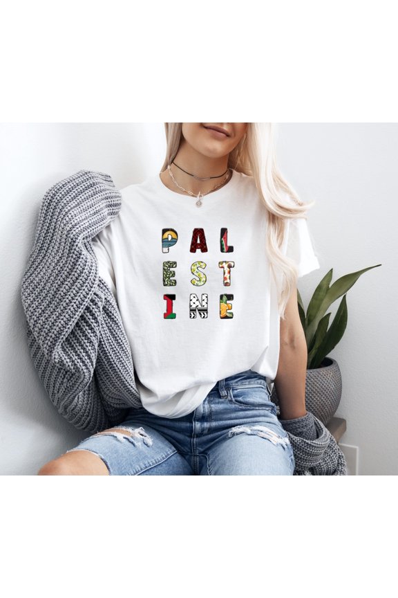 Bold Statement T-Shirt With Map Outline And Cultural Identity Graphic, for men & women, up to size 5XL