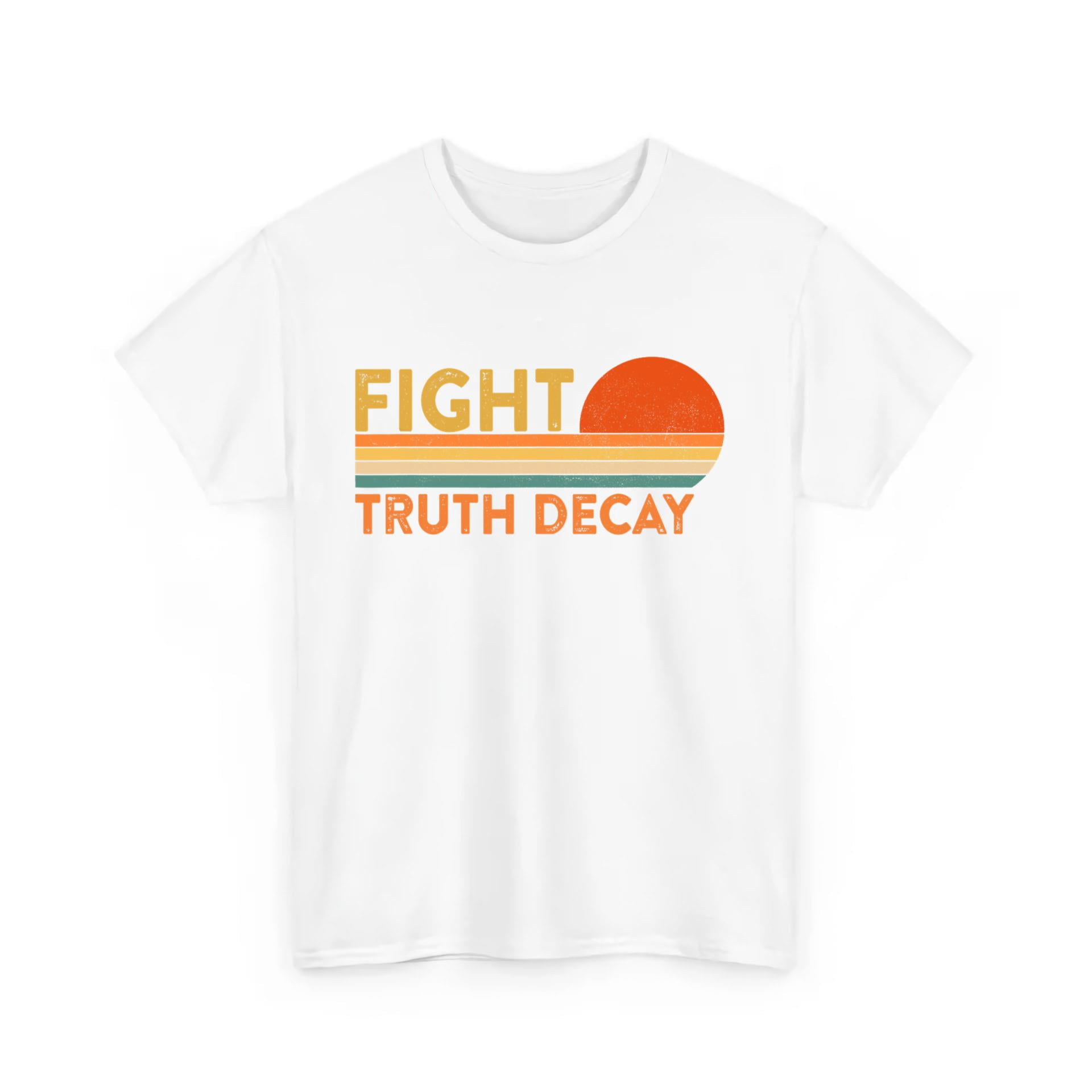 Bold Statement T-shirt, Fight for Truth Design-TH34147 - Walmart.com