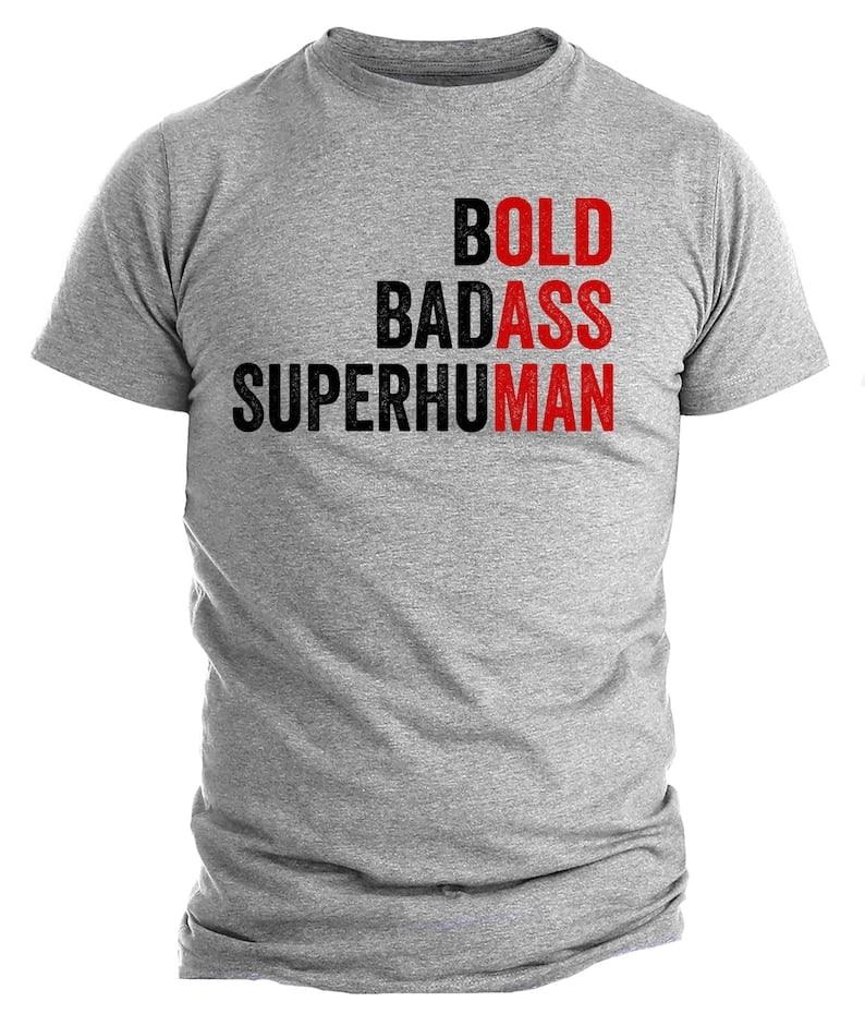 Bold Superhuman T Shirt Hidden Message quot OldMan quot Funny Dad or Bold Superhuman T Shirt Hidden Message quot OldMan quot Funny Dad or