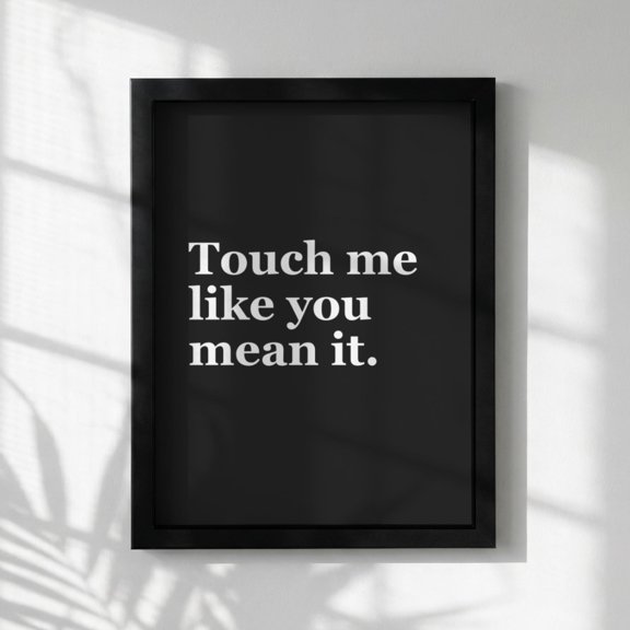 Bold Typography Poster, Minimalist Quote Poster, Modern, Living Room Art , Poster Print Only