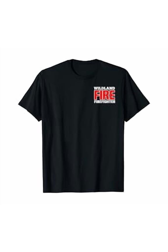 Bold Wildland Fire Rescue Department Firefighters T-Shirt for Support and Pride