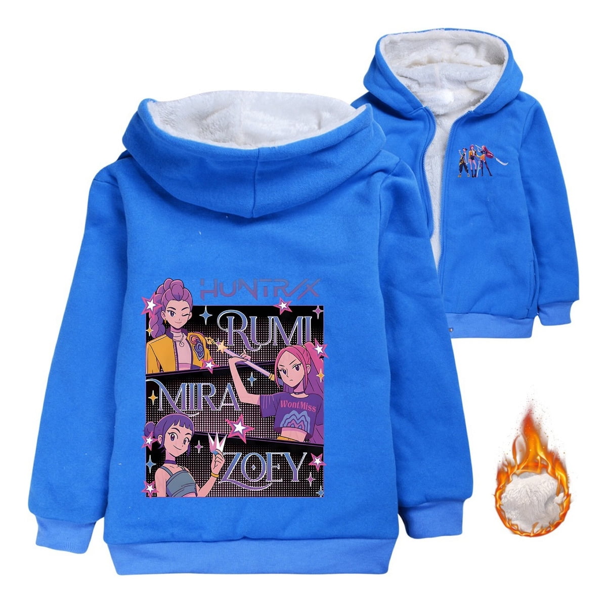 Couverture Molleton Flanelle K-Pop Demons Hunters – Design Style A – Douce Et Chaude – Pour Adulte Et Enfant – Usage Maison, Bureau, Extérieur - 2