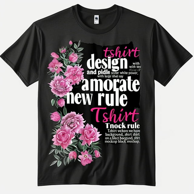 Bold and Beautiful: Embrace the Elegance of Black TShirts Classic Chic
