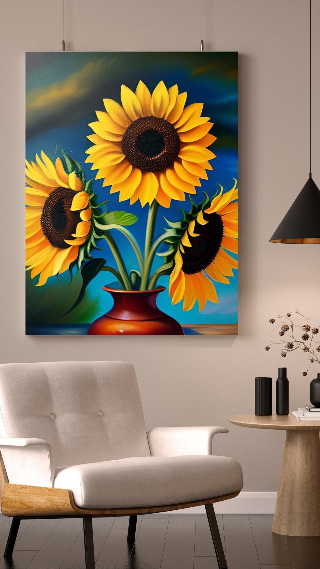 bold-and-brilliant-blooming-sunflower-canvas-wall-art-walmart