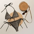 thumbnail image 1 of Bold and Sexy Leopard Print Triangle Bikini, 1 of 5