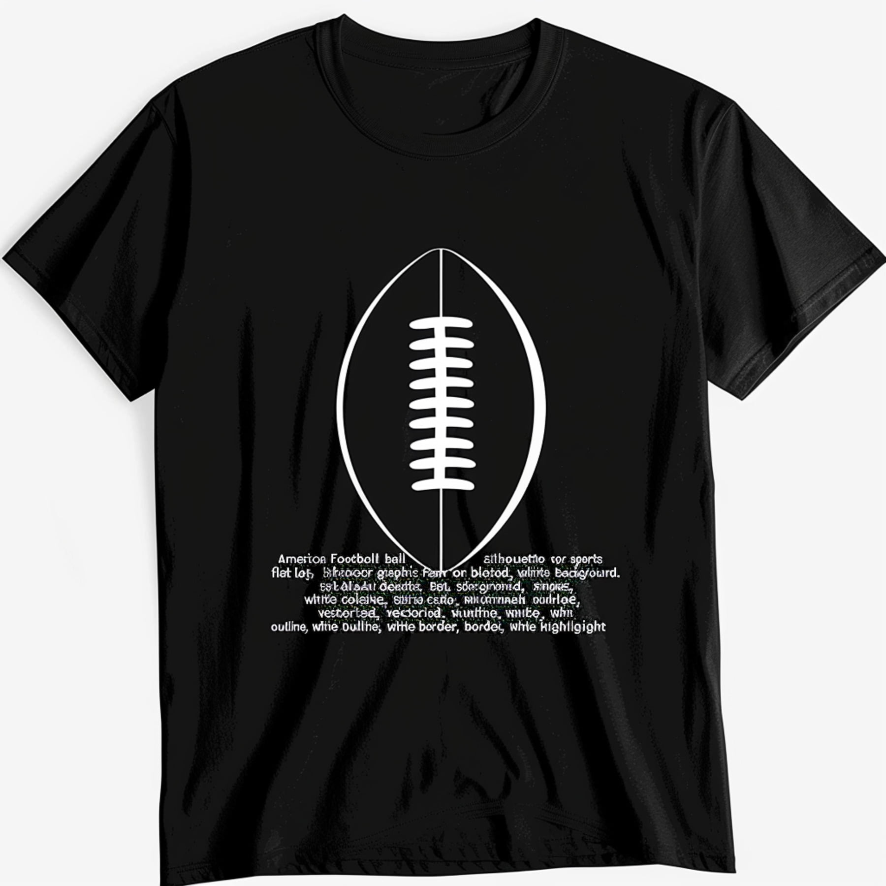 Bold and Striking Black TShirts: Elevate Your Style with Ball Prints