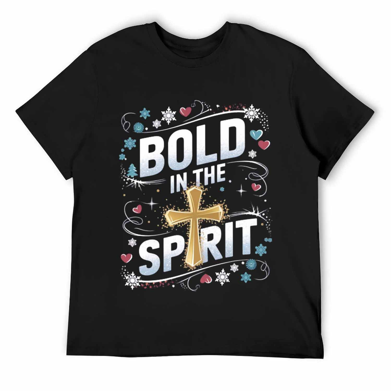 Bold in the Spirit Be Kind Mental Health Awareness Leopard Rainbow Mens ...