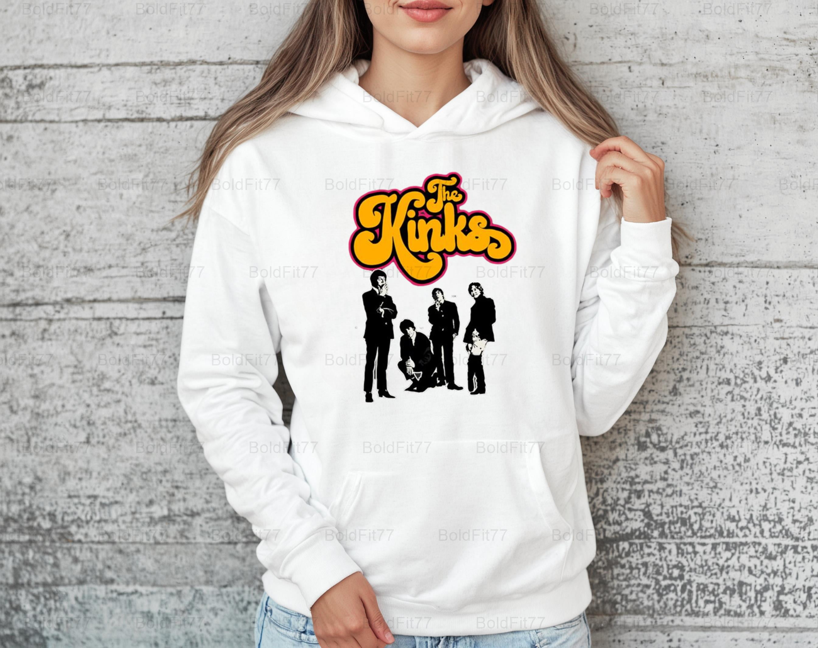 BoldFit77 Classic Kinks Vintage Band Graphic, Retro British Invasion ...