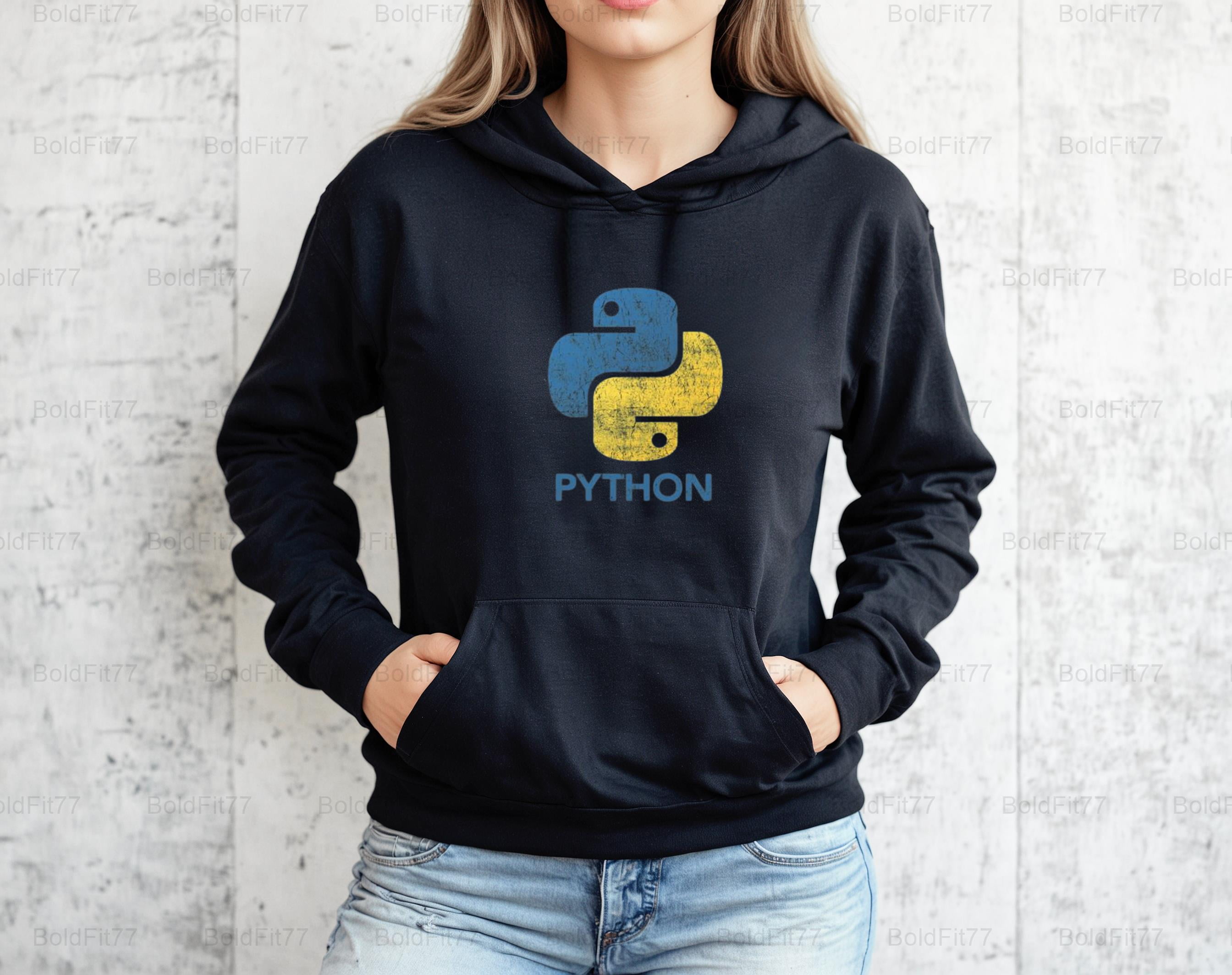 BoldFit78 Retro Python Programmer Code Graphic Design Style Art Look ...