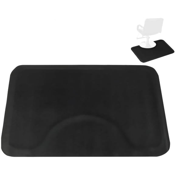 BoldGear Salon Floor Mats for Hair Stylist 3' x 4.5' Anti Fatigue Mats for Hairdresser Standing Barber Mat Cutting Chair Salon Chair Mat 1/2" Thick Office Chair Mat Barbershop Beauty Spa