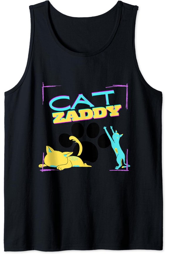 Bolder Project Cat Zaddy Tank Top Size S-3XL