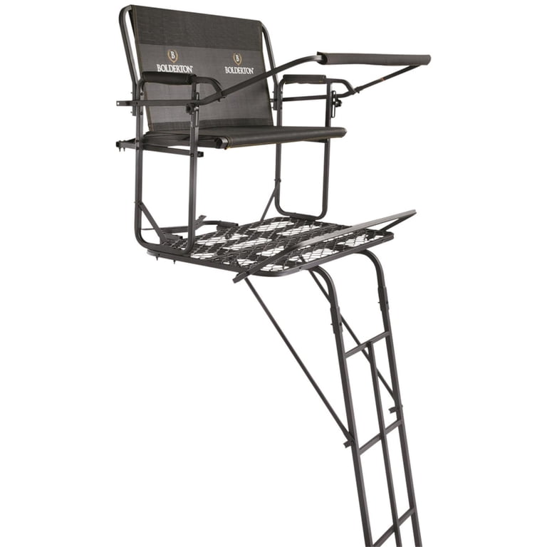Bolderton, Tree Stand, 18' Deluxe 2-Man Hunting Tree Stand