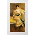 thumbnail image 1 of Boldini, Giovanni 15x24 White Modern Wood Framed Museum Art Print Titled - Portrait of Madame Josephina Alvear De Errazuriz, 1 of 4
