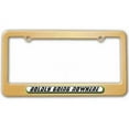 thumbnail image 1 of Boldly Going Nowhere, Funny Geek Scifi Science Fiction License Plate Tag Frame, Multiple Colors, 1 of 1