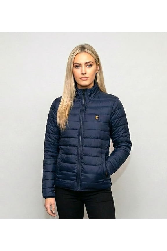 Men’s Lightweight Water Puffer Jacket | Water-Resistant Warm Packable Coat | Windproof Insulated Jacket for Travel, Winter & Outdoor Wear