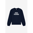 thumbnail image 1 of Boldstep Essentials Stay Focused Embroidered Unisex Heavyweight Sweatshirt - Navy (M), 1 of 1