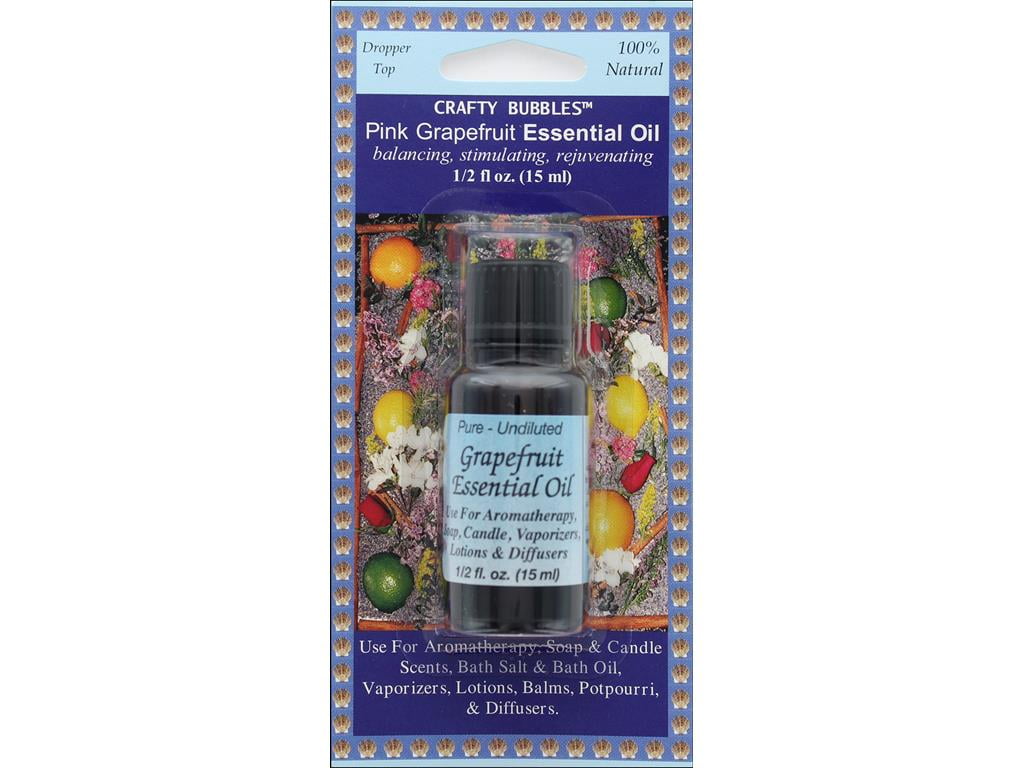Bolek's Crafty Bubbles Essential Oil, Grapefruit, 0.5 Fl Oz
