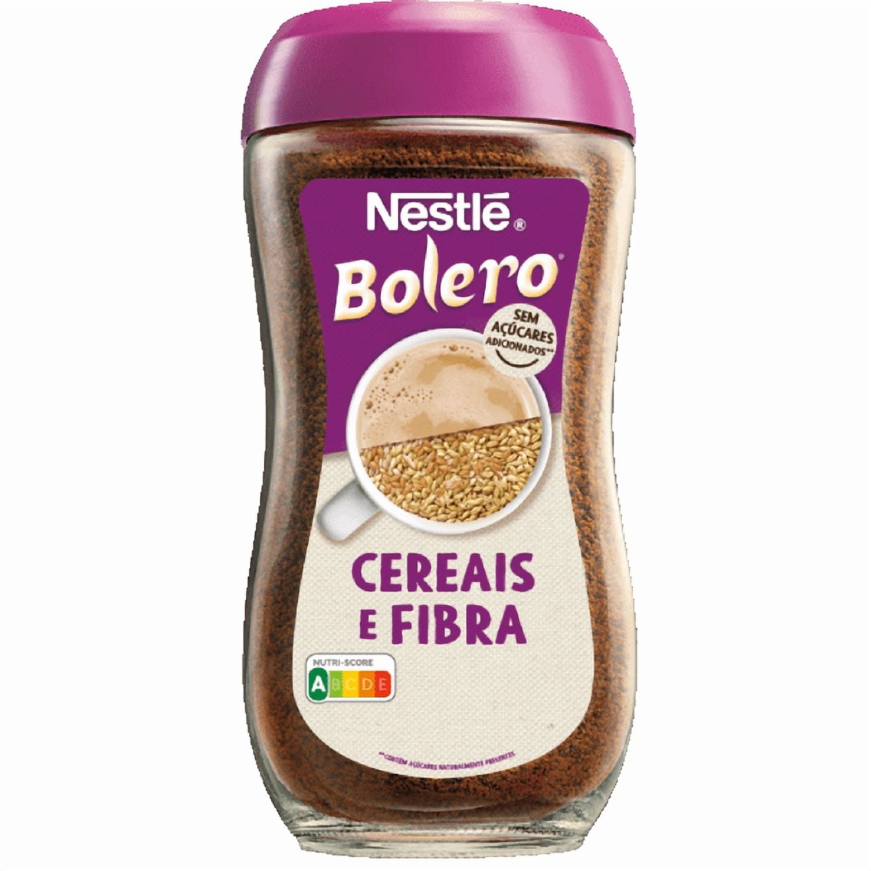 Bolero Cereais e Fibra - Cereals and Fiber - Instant Coffee-Free Breakfast  Drink from Portugal Without Added Sugars - 200g - Walmart.com, image size:1260x1260