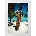 thumbnail image 1 of Bolgov (Axe), Ruslan 13x18 White Modern Wood Framed Museum Art Print Titled - On A Treasure Island, 1 of 4