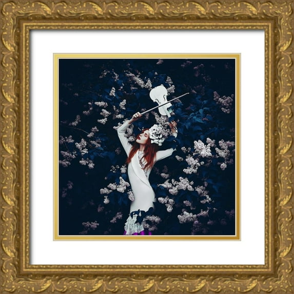 Bolgov (Axe), Ruslan 26x26 Gold Ornate Wood Framed with Double Matting Museum Art Print Titled - Musique De Beautac