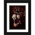 thumbnail image 1 of Bolgov, Ruslan 11x14 Black Ornate Wood Framed with Double Matting Museum Art Print Titled - Tia, 1 of 4