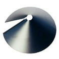 thumbnail image 1 of Boliang Durable 16" Diameter Wrap-Around Squirrel Baffle with Setting Pack, Black, 1 of 6