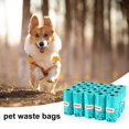 thumbnail image 1 of Bolincty 10Pcs Pet Waste Bag Tear-resistant Dog Poop Bags Leak-proof Biodegradable Pet Trash Bags for Home Outdoor Travel, 1 of 7