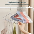 thumbnail image 1 of Bolincty 5Pcs Wave Shape Costume Hanger Underwear Sling Dress Nightdress Anti-Slip Hanger Drying Rack Dormitory Clothes Support, 1 of 7