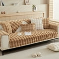thumbnail image 1 of Bolincty Soft Long Couch Cover Thicken Warm Sofa Seat Mat Full Coverage Pet Dog Cat Proof Slipcover Non Slip Elastic Furniture Sofa Protector Household Supplies, 1 of 7