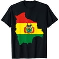 thumbnail image 1 of Bolivia Map T-Shirt, 1 of 4