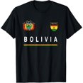 thumbnail image 1 of Bolivia Sport/Soccer Jersey Tee Flag Football T-Shirt, 1 of 4
