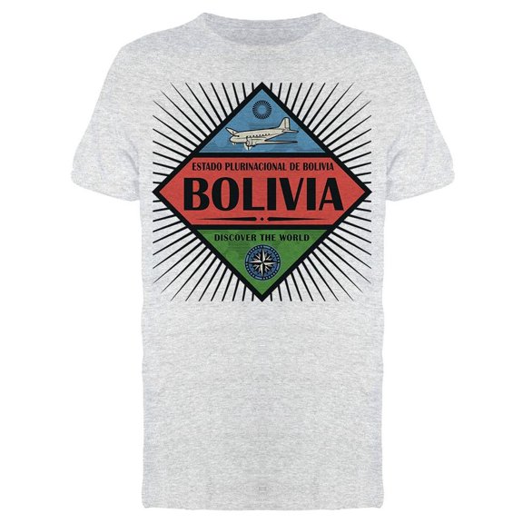 Bolivia Stamp Tee Men's -Image by Shutterstock