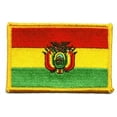 thumbnail image 1 of Bolivia iron-on embroidered patch, 1 of 1