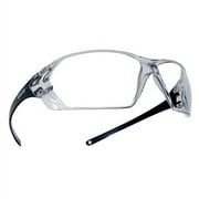 Boll  Safety 253-PR-40057 Prism Safety Eyewear with Shiny Black Rimless Frame and Clear Anti-Scratch/Anti-Fog Lens