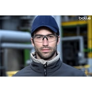 Boll  Safety 40237, Silium+ Safety Glasses Platinum, Dark Gunmetal Frame, Clear Lenses