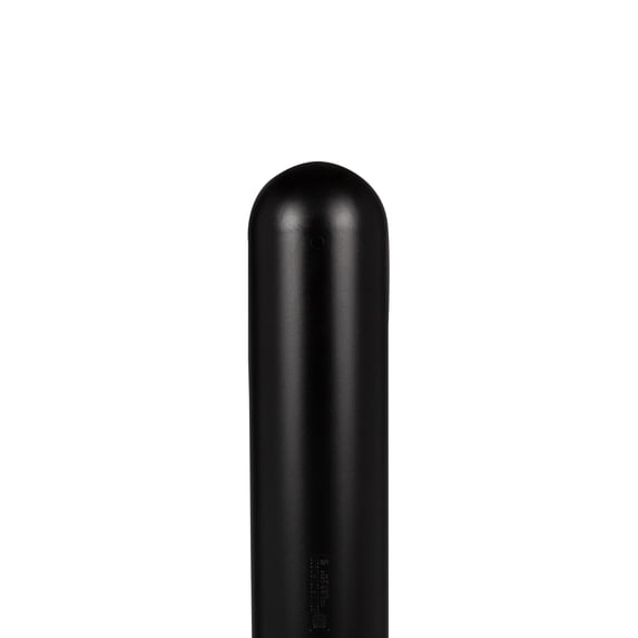 BollardGard 7" x 52" 1-Pack Round Top Bollard Cover - Innoplast (Black No Tape)
