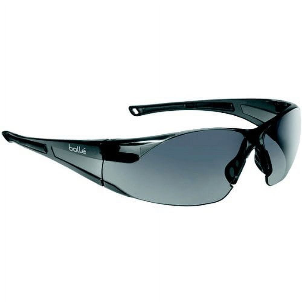 Bolle 40071 Rush Safety Glasses Smoke AntiScratch & AntiFog Lens