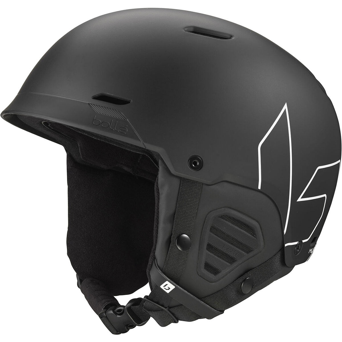 Bolle 513619 59-62 cm Mute Mips Helmet, Black