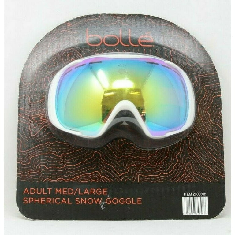 Bolle Adult M L Spherical UV Tinted Snow Goggles Ski Snowboard Multicolor Lens