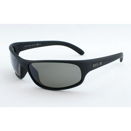 Bolle Anaconda BS027002 Sunglasses - Black Matte/Volt+ Gun Polarized