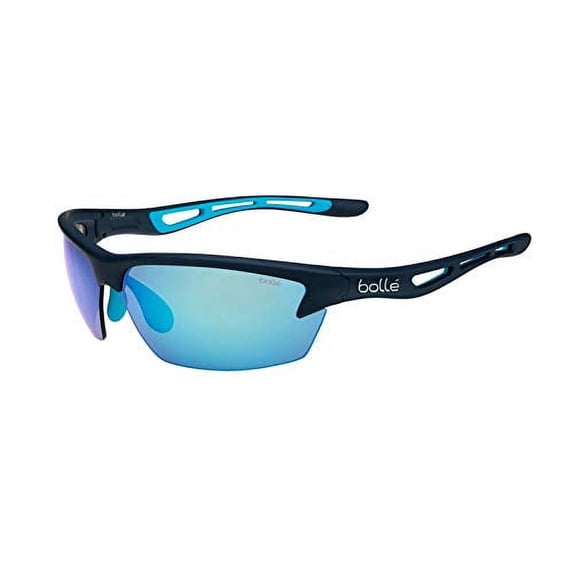 Bolle BOLT Matte Navy / TNS (True Neutral Smoke) Ice Mirrored Sunglasses 12509