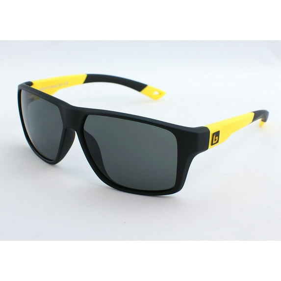 Bolle Brecken Floatable 12460 Sunglasses - Black Yellow/HD Polarized TNS