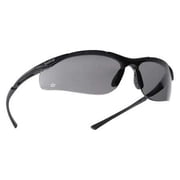 Bolle Contour Sunglasses, Dark Gunmetal Frame/Smoke Lens -