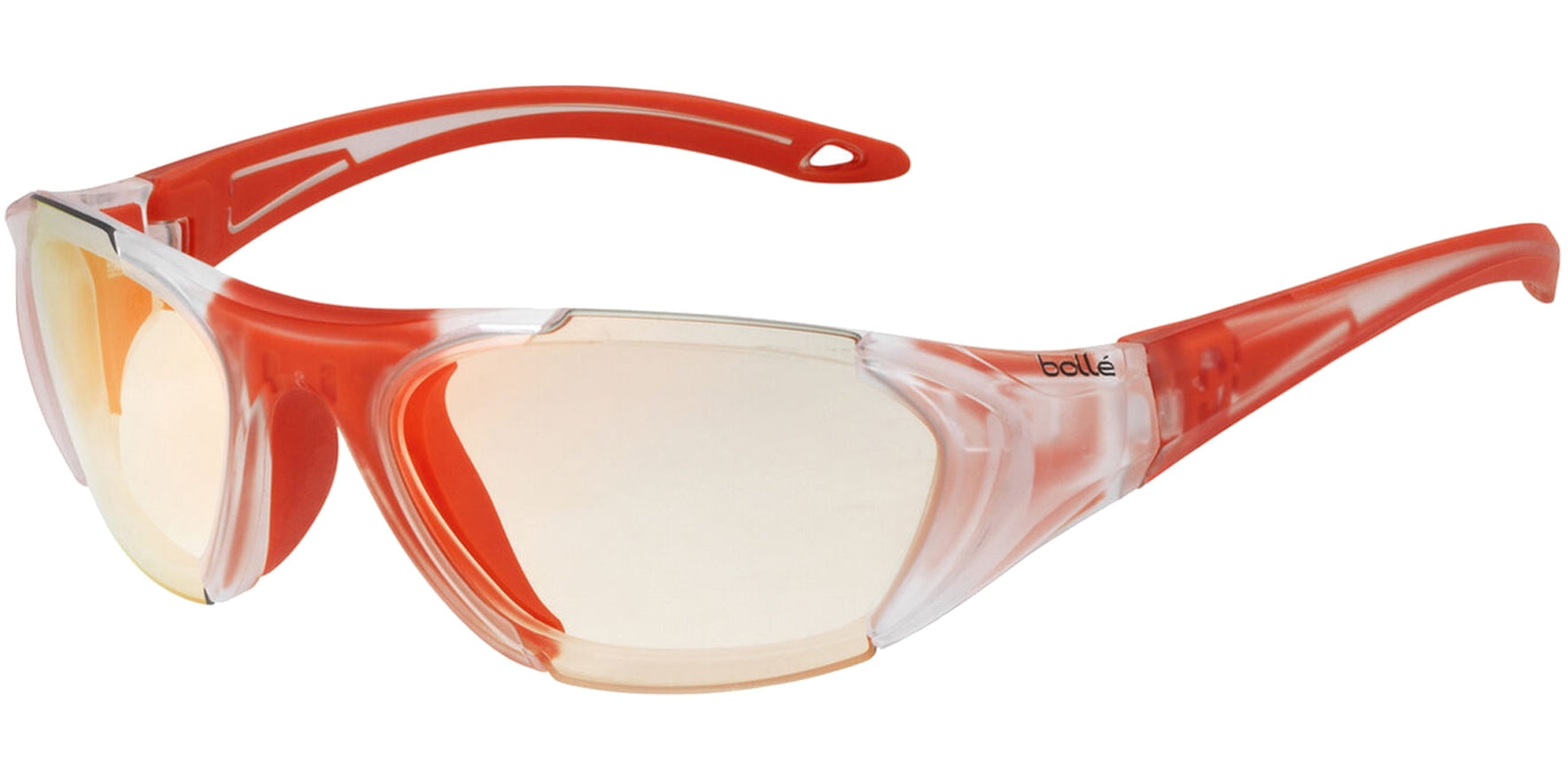 Bolle Field Crystal Orange Matte Photochromic Sport Wrap Sunglasses - 12482