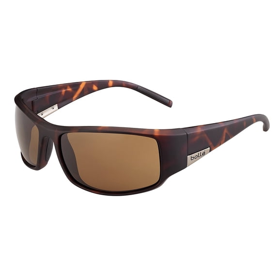 Bolle King 12118 Matte Tortoise Polarized Brown Lens Sunglasses