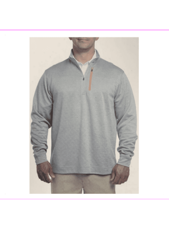 Bolle Men's Moisture Wicking Performance 1/4 Zip Pullover, HIGH RISE  (M)