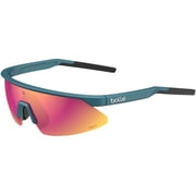 Bolle Micro Edge Polarized Creator Teal Metallic Semi-Rimless Wrap - BS032004