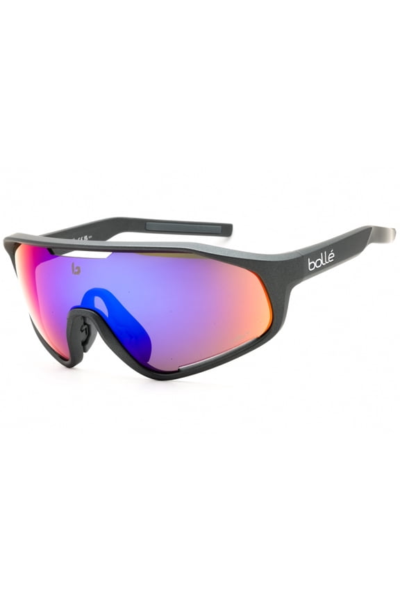 e SHIFTER BS010015 Shield Sunglasses Men's Matte Titanium